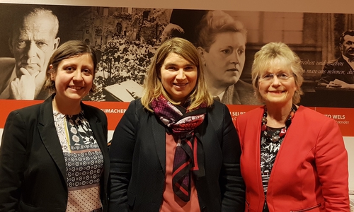 Nadine Labitzke-Hermann, Simone Wilimzig-Wilke und Annegret Ihbe (v. li.). Foto: ASF