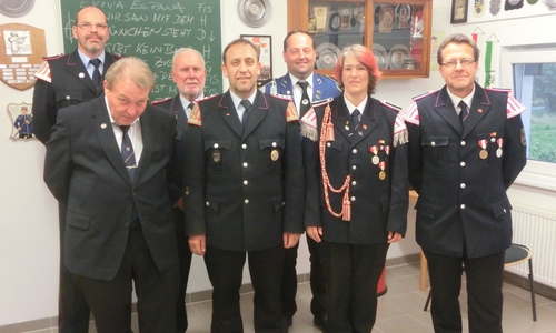 Hintere Reihe von links: M. Retzlaff, N. Grauenhorst, A. Klitzke. Vordere Reihe von links: U.Becker, U. Harrendorf, B.Bosse, C. Kempa. Foto: Privat