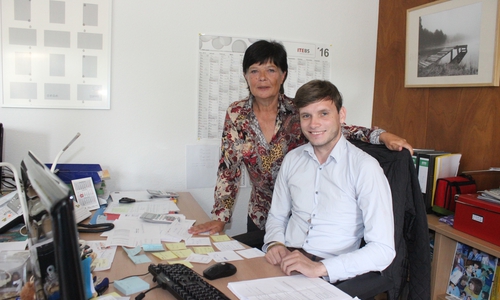 Regina Bollmeier, Samtgemeindebürgermeisterin Elm-Asse und der Intergrationsbeauftragte Florian Cacalowski blicken auf die letzten Monate der Flüchtlingsarbeit zurück. Foto: Anke Donner 