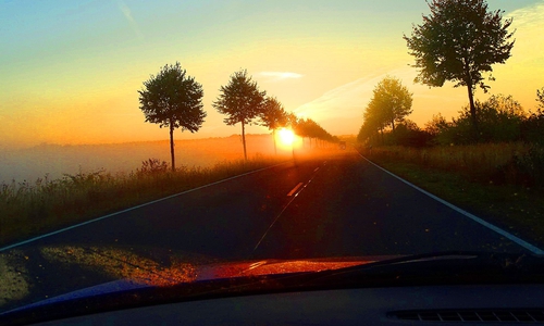 Die Kreisverkehrswacht warnt vor tief stehender Sonne und Nebel. Foto: Kreisverkehrswacht Helmstedt e.V.