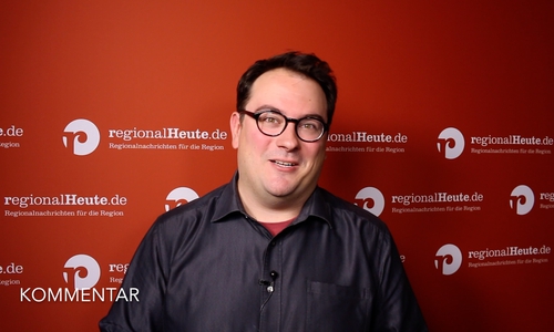 Redaktionsleiter Werner Heise sagt "Danke". Foto und Video: regionalHeute.de