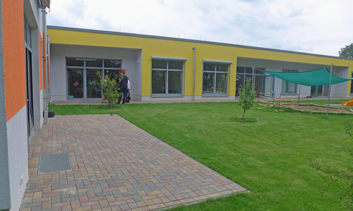 Das neue Kindergartengebäude an der Kattowitzer Straße. Foto: Stadt Salzgitter