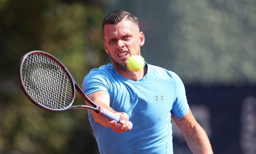 Das Finale des Braunschweiger Tennisturniers findet in diesem Jahr mit Deutscher Bereiligung statt. Tobias Kamke will den Titel. Foto: Agentur Hübner