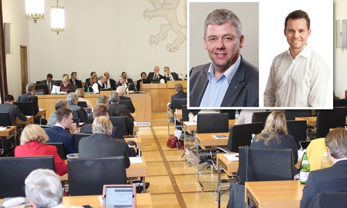 Die finanzpolitischen Sprecher der FDP und CDU, Mathias Möller und Kai-Uwe Bratschke, äußern sich stellvertretend für ihre Parteien. Foto: Archiv / CDU / FDP