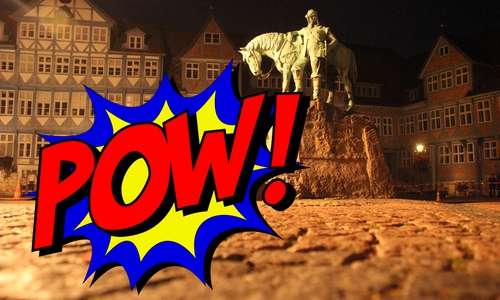 Superhelden gesucht: Im kommenden Jahr allerdings wieder in Form eines Comics. Symbolfoto: Anke Donner/Pixabay