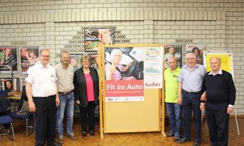 Der Vorstand der Verkehrswacht Goslar: v.l. Sigurd Breustedt, Marcus Schau, Gabriela Schacht, Thorsten Kuszynski, Peter Scheffel und Josef Schmidt. Foto: Nino Milizia