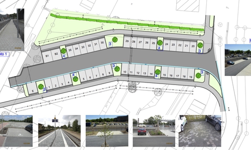Diese Anpassungen sind für den Bahnhof vorgesehen. Plan: Gemeinde Wittingen; Planungsbüro Spettmann + Kahr, Altenbeken