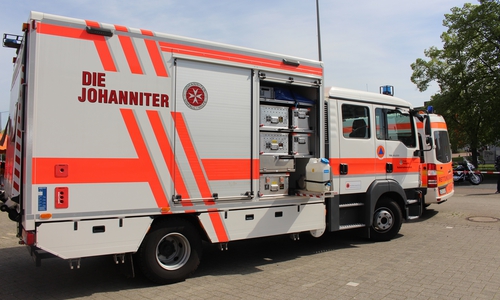 Die Hilfsorganisation Johanniter ist nach eigenen Angaben trotzdem weiterhin Ansprechpartner für Hausnotruf-Kunden, Ehrenamt und Kitas. Symbolfoto: Jonas Walter