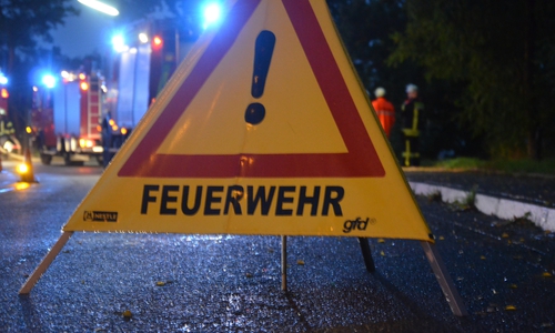 "Achtung, Feuerwehr" hieß es im Oderwald.
Foto: Presseteam FF SG Oderwald – Felix Kunze 