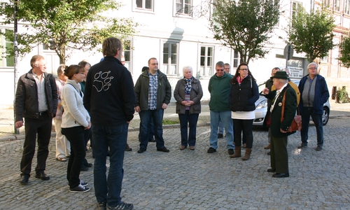 Hornburger Schützen zu Besuch in Osterwieck. Foto: Peter Illner