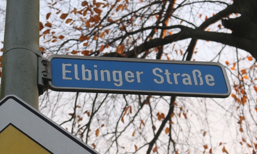 Ist die Elbinger Straße eine "Durchflugsschneise"? Fotos: Werner Heise