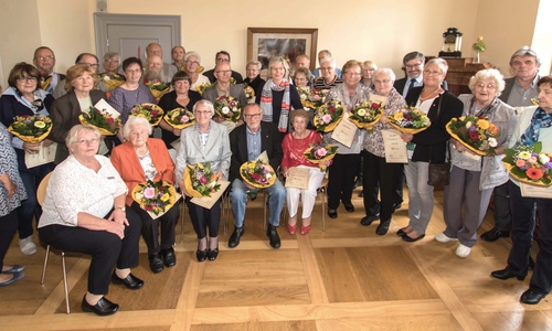 Für viele Jahre Engagement geehrt: Mitglieder der AWO Salzgitter. Foto: Rudolf Karliczek
