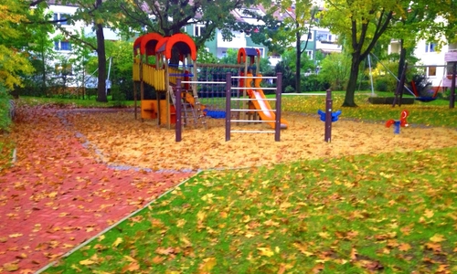 Einweihung des Spielplatzes in der Max-Planck-Straße. Foto: C. Rudat