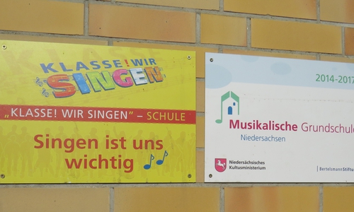 Der Eingangsbereich der Grundschule Lehre. Foto: Gemeinde Lehre