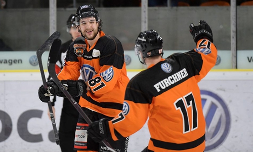 Zum Abschied ein Doppelpack: Kris Foucault sorgte für eine emotionale Komponente im letzten Spiel für die Grizzlys. Fotos: Moritz Eden/City-Press GmbH