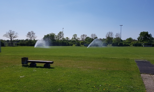 Beregnunganlage in Neuhaus. Foto: Stadt Wolfsburg