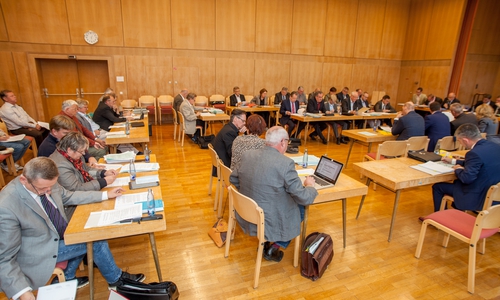 Am Dienstag fand die letzte Sitzung des alten Rates im Amsdorfhaus statt. Foto: Alec Pein