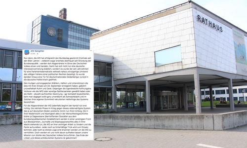 Politiker aus Salzgitter sind entsetzt über einen grenzüberschreitenden Facebook-Post der AfD. Foto: Antonia Henker/Screenshot (Quelle:Facebook) 