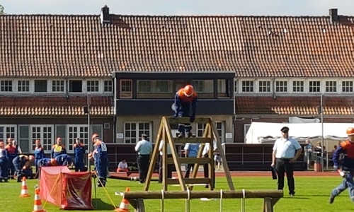 Jugendfeuerwehren aus dem Landkreis Wolfenbüttel nahmen an den Landesmeisterschaft der Jugendfeuerwehren in Delmenhorst teil. Foto: Andrea Thomas