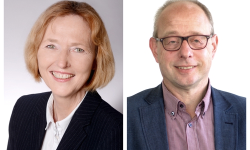 Pastorin Ulrike Brand-Seiß (56) und Oberkirchenrat Dr. Marc Wischnowsky (54) sind die beiden Kandidaten für den Vorsitz der Personalabteilung. Fotos: Ev.-luth. Landeskirche in Braunschweig
