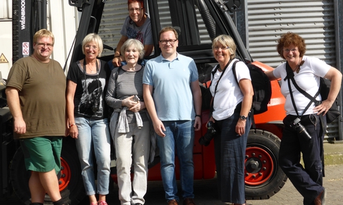Von links: Matthias Langer (Agravis), Gila Schlee, Uta Arold, Sabine Resch-Hoppstock, Agravis-Geschäftsführer Arnfred Rinke, Ulrike Jacob-Prael und Helga Kelly. Foto: Privat