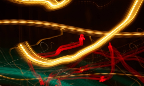 Auch Ampelmännchen können Kunstobjekte sein, wie dieses Light-Painting eindrucksvoll belegt. Foto: BBK Harz / Hörseljau
