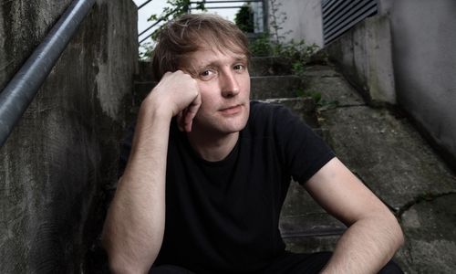 "Angst" - Zusatzveranstaltung im Lessingtheater mit Matthias Brandt und Jens Thomas. Hier Jens Thomas. Foto: Steven Haberland