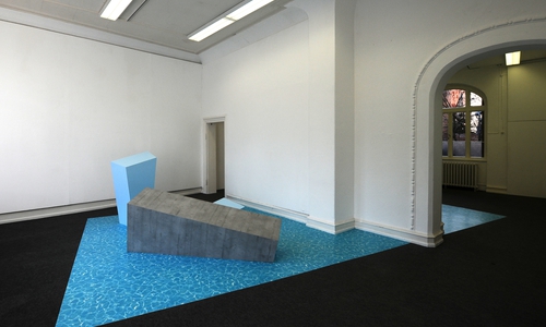 Die Installation des Künstlerduos kreist um das komplexe Themenfeld der Wertschöpfung. Foto: Privat