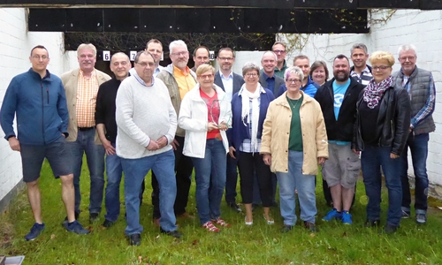 Teilnehmer des Pokalschießen der Wolfsburger Ortsräte. Foto: SG Wolfsburg
