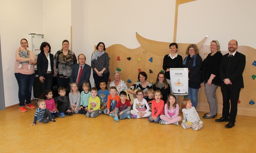 Begrüßung des neuen Familienzentrums der Johannesgemeinde in Vorsfelde. Foto: Stadt Wolfsburg