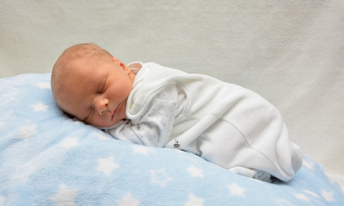 Herzlich Willkommen: Leon Wetoschkin. Foto: babysmile24.de