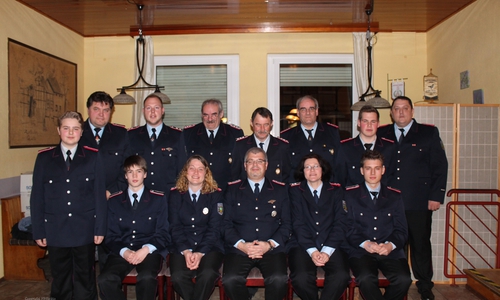 Mitglieder der Feuerwehr Sickte. Foto: Melanie Jokel