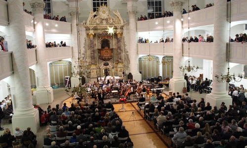 Am 19. Dezember findet das traditionelle Weihnachtskonzert in der St.-Johannis-Kirche statt. Foto:  Jan Borner