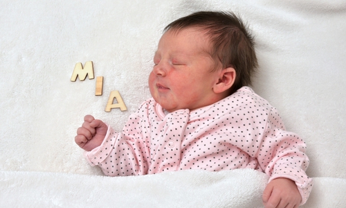 Willkommen, Mia Anna Niciarz. Foto: babysmile24.de 