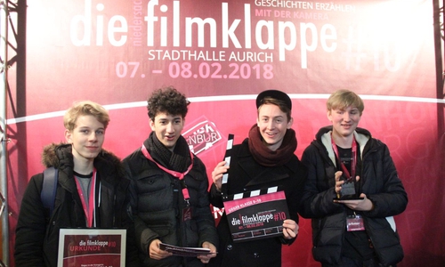Schüler des Phoenix-Gymnasiums gewinnen Preis. Foto: Stadt Wolfsburg