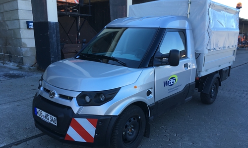 Die Straßenreinigung soll künftig elektrisch fahren. Foto: Stadt Wolfsburg