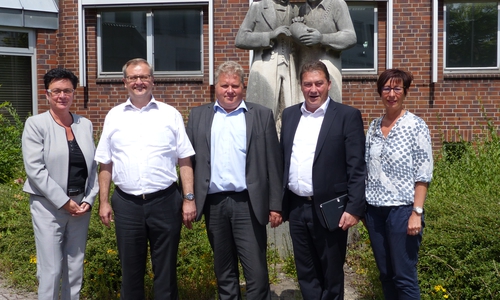 v.l.n.r. Carmen Ternedde, Martin Kleiner, Klaus Lohmann, Uwe Lagosky, Sabine Wendt, Foto: privat