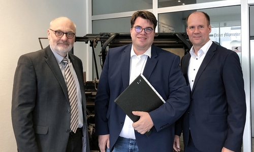 Thomas Severin, Sören Stolte, Gordon Firl (v. li.). Foto: PeineMarketing
