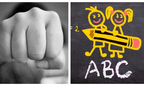 Das Sicherheits- und Präventionskonzept der Landesschulbehörde soll Gewalt im Vorfeld verhindern. Foto/Collage: Alexander Panknin/pixabay