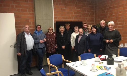Die SPD-Kreistagsfraktion im Lukaswerk. Foto: SPD 