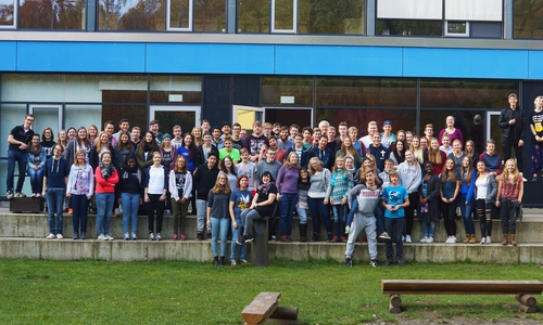 Gruppenbild der Jugendlichen der Martin-Luther-Gemeinde. Foto: Privat