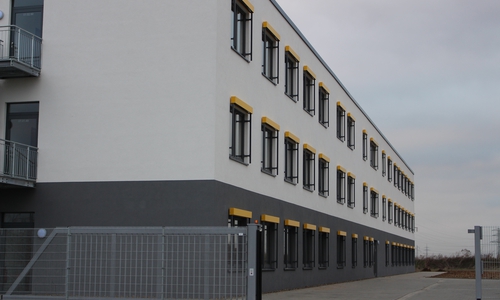 Noch vor wenigen Wochen wurden die neuen Gebäude als Flüchtlingsunterkunft II vorgestellt. Foto: Antonia Henker