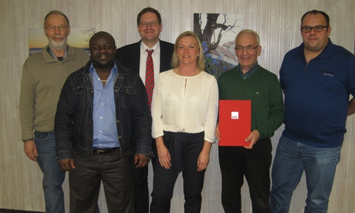In der jüngsten Mitgliederversammlung des SPD Ortsverein Evessen standen Ehrungen auf der Tagesordnung. Foto: privat