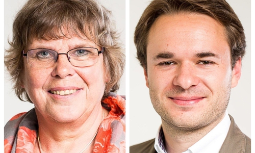 Dr. Elke Flake und Helge Böttcher. Fotos: Bündnis 90/Die Grünen