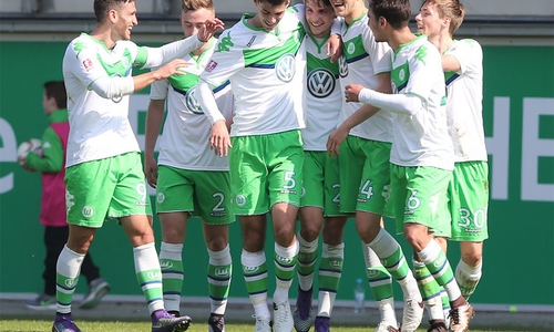 Wollen selbstbewusst zum Ligaprimus reisen: VfL Wolfsburg U23. Foto: Agentur Hübner