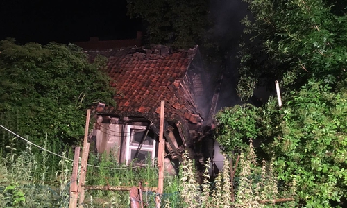 Der Brand war schnell gelöscht. Foto: Feuerwehr/Maik Wermuth 