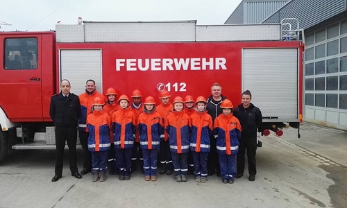 Zehn Jugendliche der Jugendfeuerwehr Linden wurden ausgezeichnet. Foto: Privat