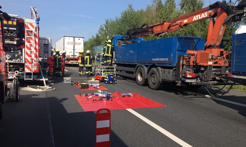 Kurz hinter der Ausfahrt Peine kam es zu dem Unfall. Fotos: aktuell24/Kr