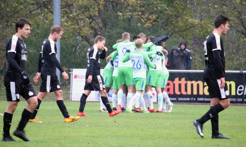 Schwierige Bedingungen in Barsinghausen. Foto: VfL 