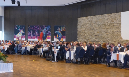 266 Gäste nahmen an der Vertreterversammlung im Hotel "Der Achtermann" teil. Foto: Volksbank Nordharz eG